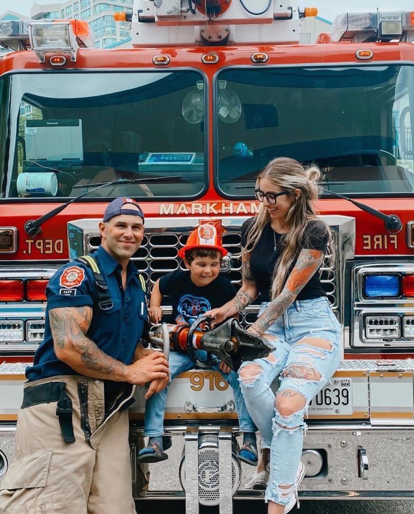 Meagan McLean with her family