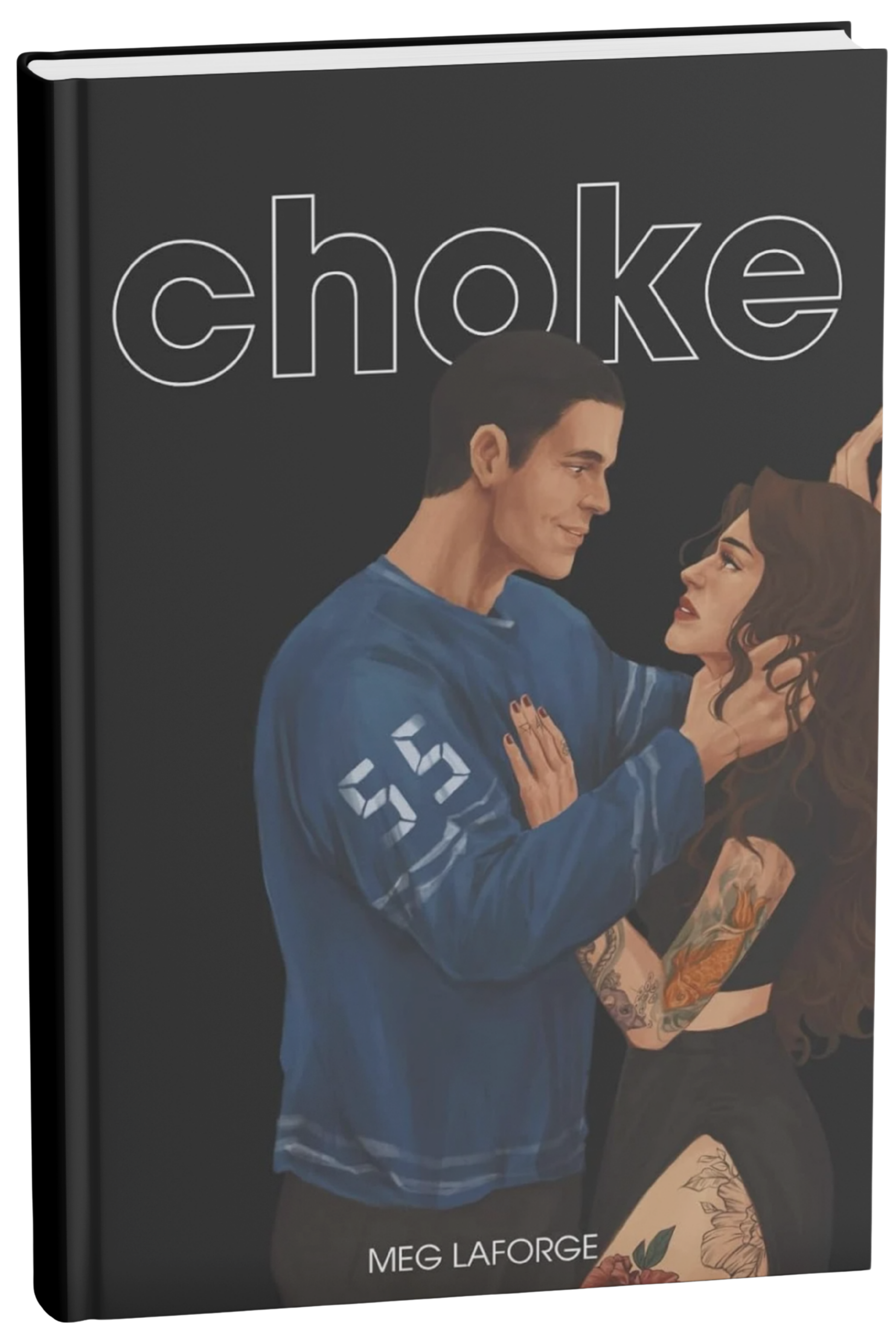 Choke by Meg LaForge illustrated cover